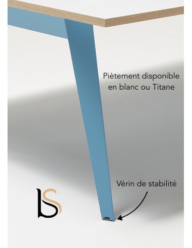 Bureau bench 4 personnes Pigreco – Martex.