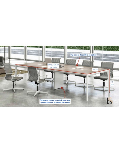 Table de réunion X5 – Officity