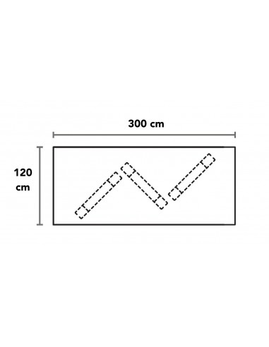 Table de réunion rectangulaire Kyo - Martex