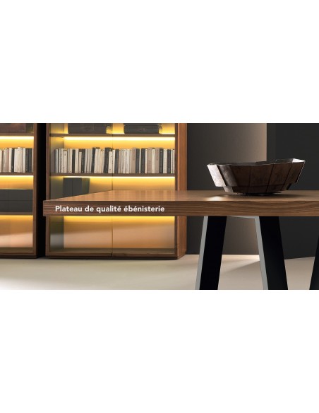 Table de réunion rectangulaire Kyo - Martex