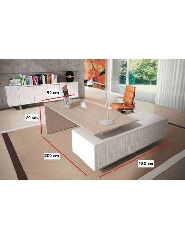 Bureau de direction avec retour Modi – ULTOM.