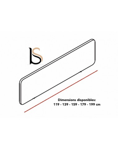 Cloisonnette de séparation en tissu - MDD