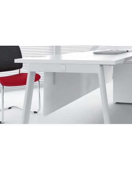 Voile de fond en mélaminé pour bureaux MDD