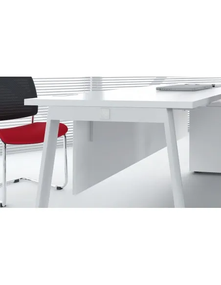 Voile de fond en mélaminé pour bureaux MDD