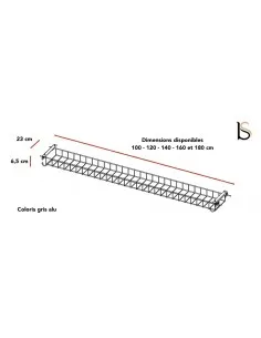 Goulotte passe-câble Horizontale – Quadrifoglio. 2