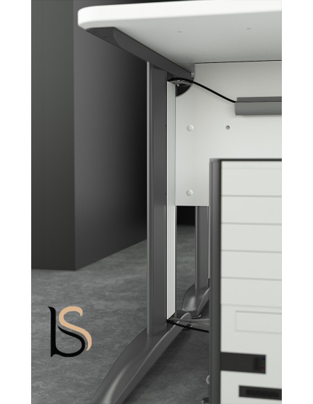 Bureau réglable en hauteur Sigma – Mobel Linea