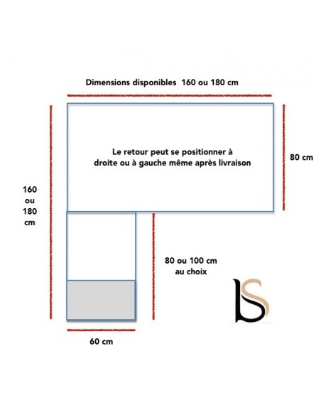 Bureau d’angle  Idea Tube avec caisson – Quadrifoglio.