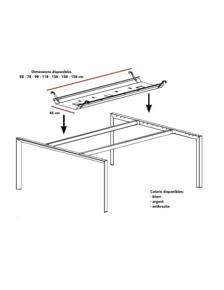 Guide câbles horizontal pour bureaux bench Star - Mobel Linea