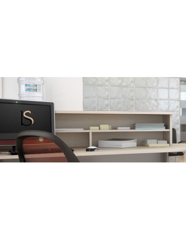 Bureau d’accueil Tono – Mobel Linea. vue réhausse