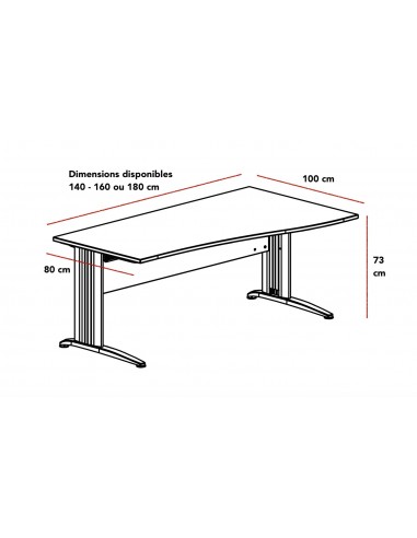 Bureau vague Sigma – Mobel Linea