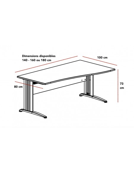Bureau vague Sigma – Mobel Linea
