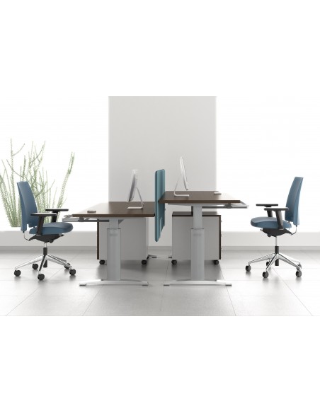 Bureau individuel réglable en hauteur - MDD