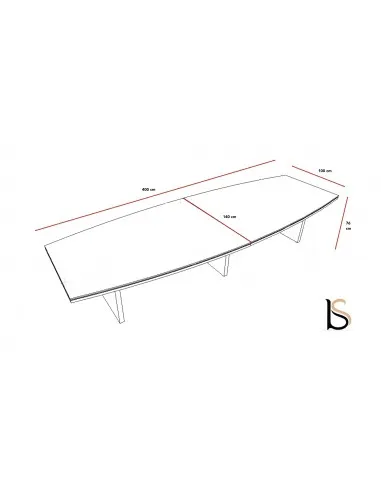Table de réunion tonneau Status - MDD