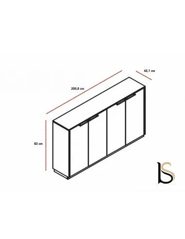 Crédence basse de rangement Status – MDD.