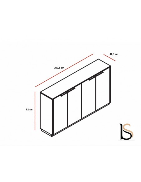 Crédence basse de rangement Status – MDD.