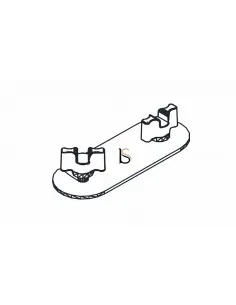 Kit de 2 platines de liaison pour table abattante polyvalente PSB - MDD
