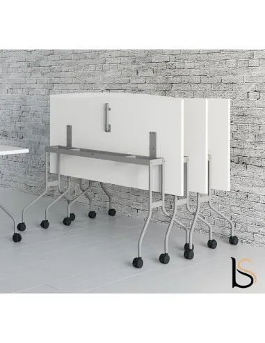 Table abattante polyvalente avec plateau arqué - MDD