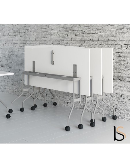 Table abattante polyvalente avec plateau arqué - MDD