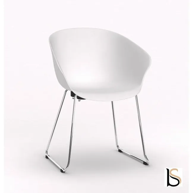 Lot de 4 chaises polyvalentes Hop – Mobel Linea.
