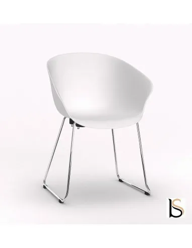 Lot de 4 chaises polyvalentes Hop – Mobel Linea.