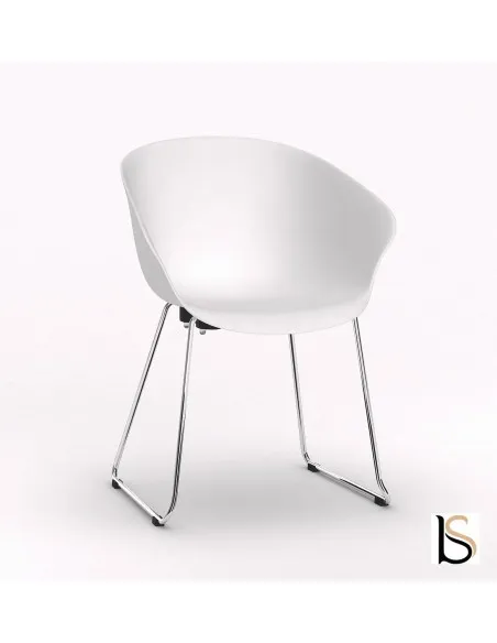 Lot de 4 chaises polyvalentes Hop – Mobel Linea.