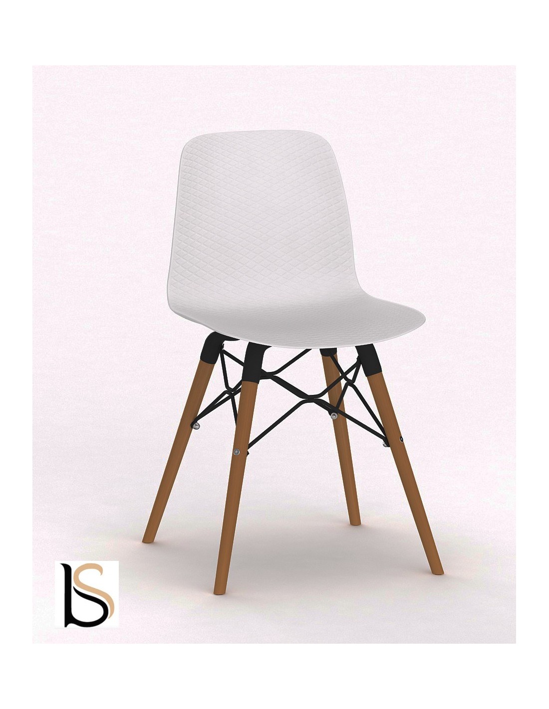 Lot de 4 chaises Design Nut – Mobel Linea. Sièges de réunion Mobel