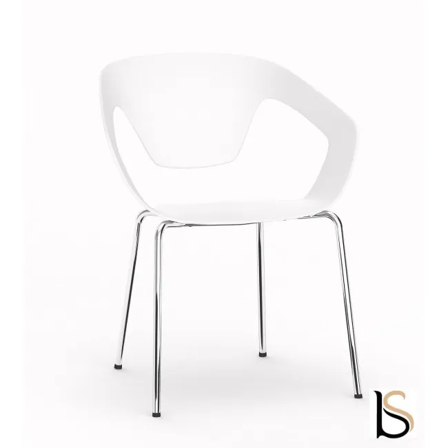 Lot de 4 sièges de collectivité Liner – Mobel Linea.