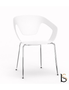 Lot de 4 sièges de collectivité Liner – Mobel Linea.