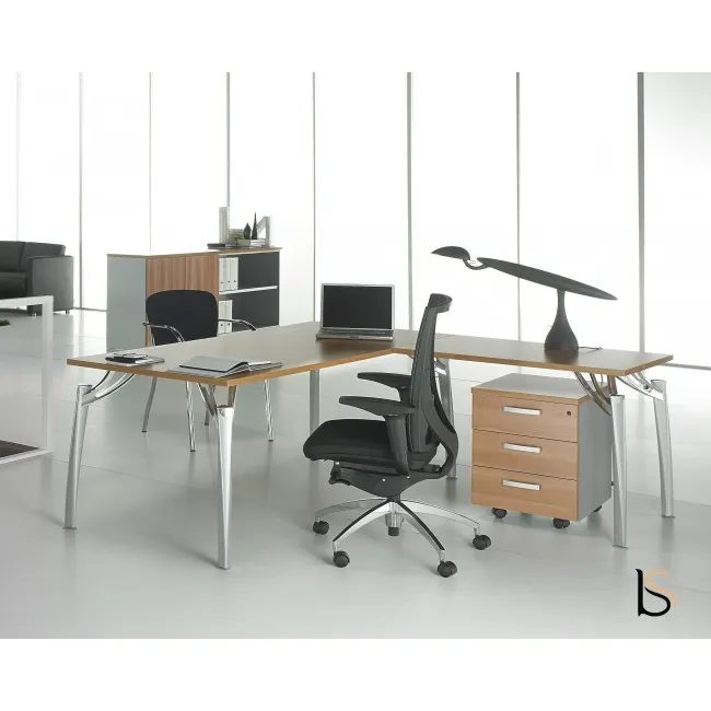 Bureau avec retour Rock K1 – Mobel Linea