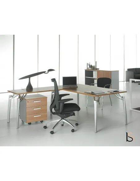 Bureau avec retour Rock K1 – Mobel Linea