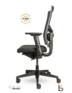 Fauteuil de bureau haut de gamme avec dossier résille. 2