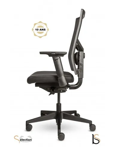 Fauteuil de bureau haut de gamme avec dossier résille.