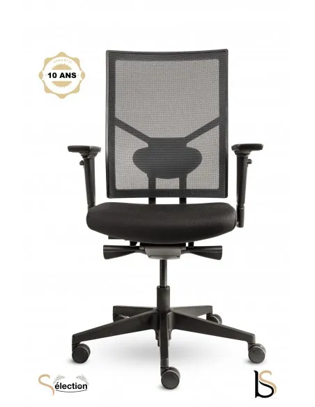 Fauteuil de bureau haut de gamme avec dossier résille.