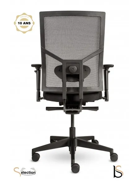 Fauteuil de bureau haut de gamme avec dossier résille.