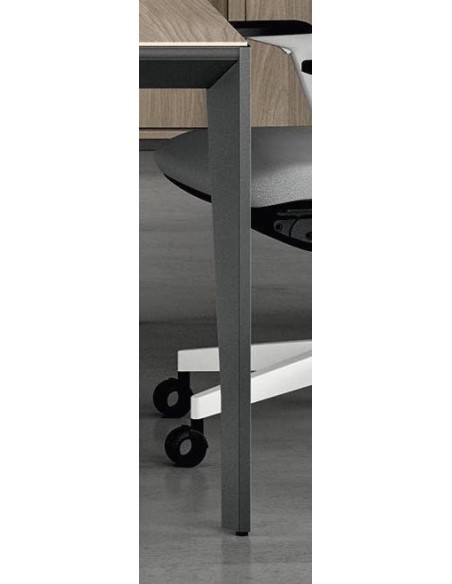 Bureau bench 2 personnes X5 – Officity.