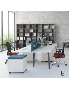 Bureau Bench 4 personnes Ogi A – MDD. 2
