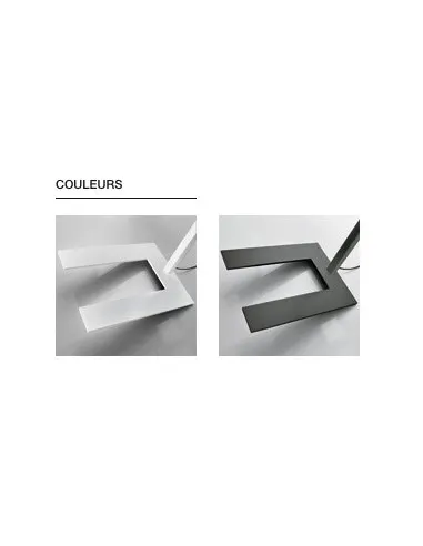 LAMPADAIRE A LED PIED DECALLÉ LINEA BY KARBOXX
