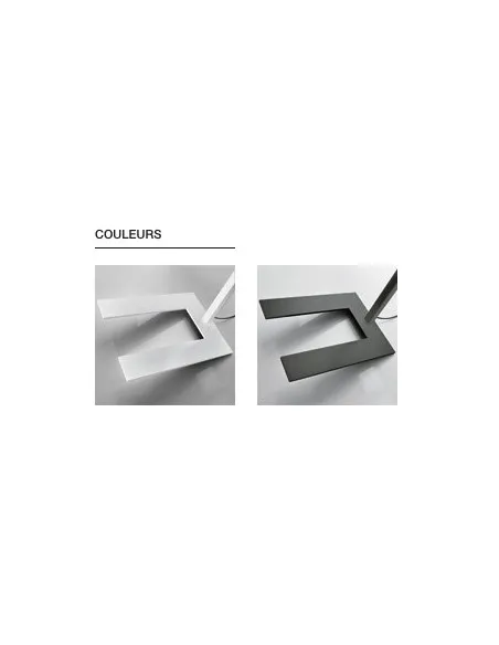 LAMPADAIRE A LED PIED DECALLÉ LINEA BY KARBOXX