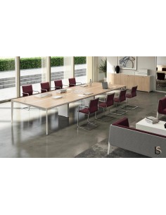 Grande table de réunion X5 – Officity
