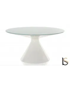 Grande table ronde laquée ED - Slide 2