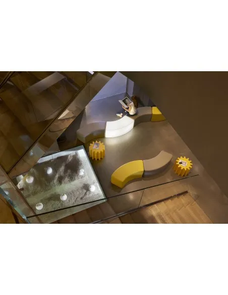 Pouf lumineux Snake – Slide