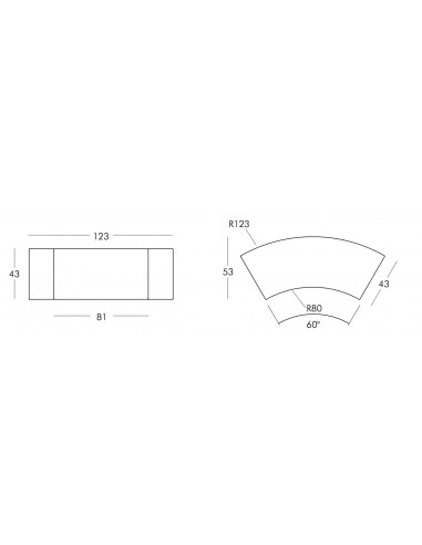Pouf lumineux Snake – Slide