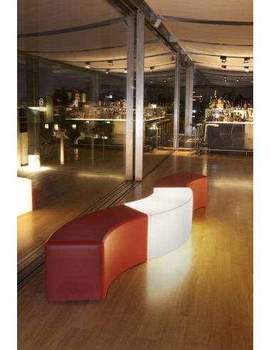 Pouf lumineux Snake – Slide