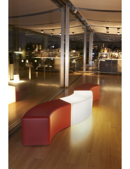 Pouf lumineux Snake – Slide