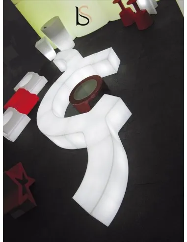 Pouf lumineux Ypsilon – Slide