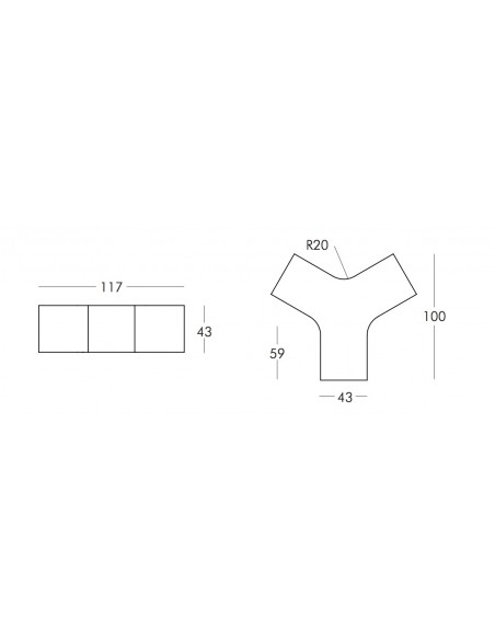 Pouf lumineux Ypsilon – Slide