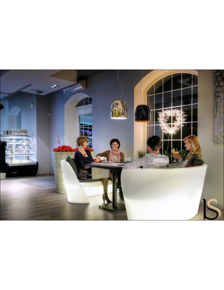 Canapé 2 places lumineux – Slide