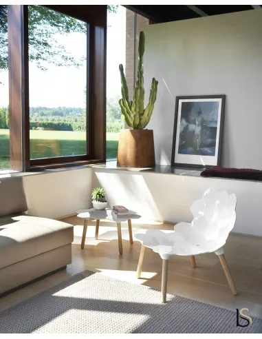 Lot de 2 chaises d’accueil et d’une table basse – Slide