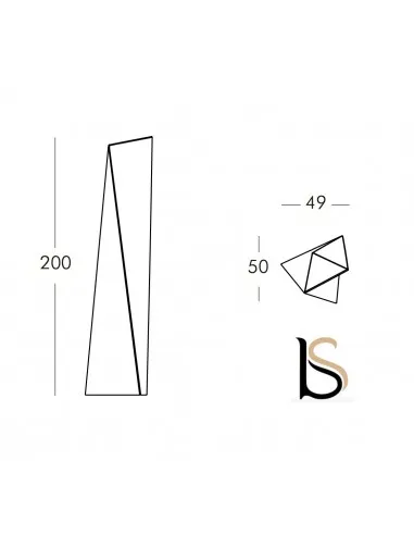 Lampadaire design Manhattan – Slide