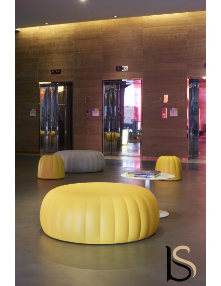 Grand pouf design Gelée – Slide